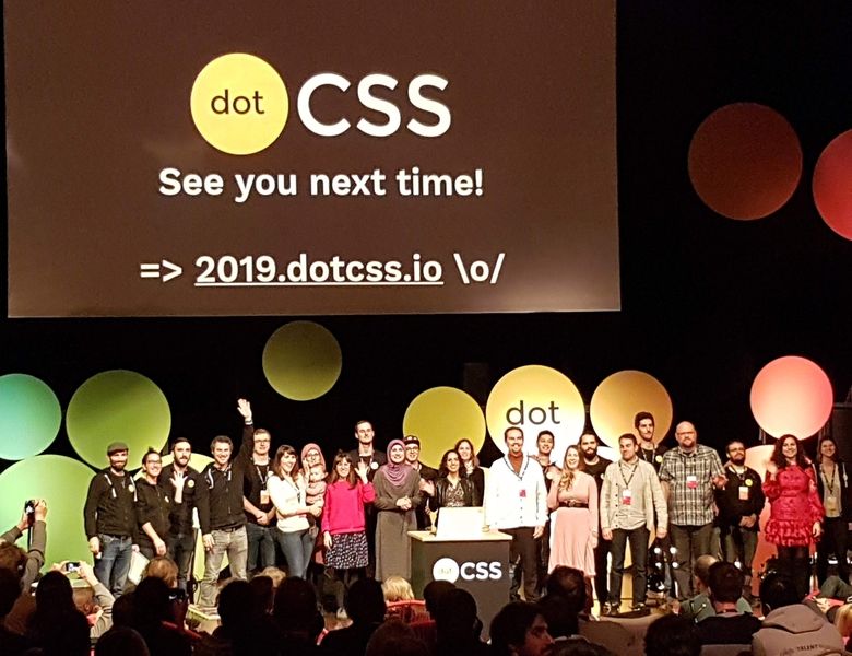 Photo finish de dotCSS 2018